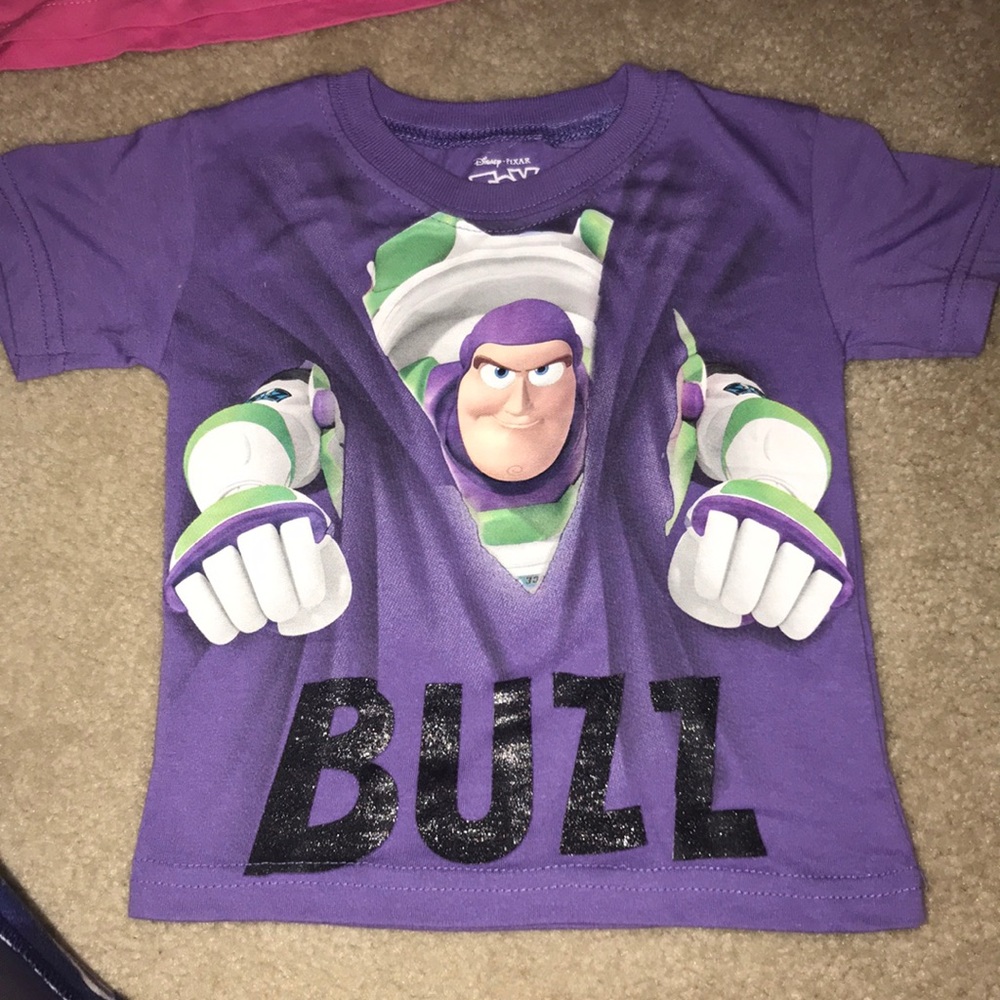 Disney Buzz Lightyear Tee New!! Size 2T and 3T
